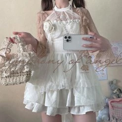 My Favorite 2022 Lost In Rose Land Romantic Mini Dress