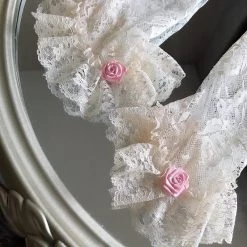 Peiliee Shop Rosy Moonlight Lace Arm Sleeve New Arrivals