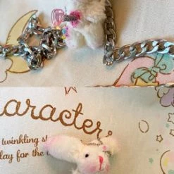 YOKO New Arrivals Bad Lil Bunny Doll Hairpin / Necklace