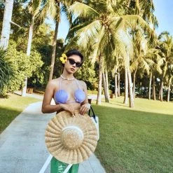 Mermaid By AMA Fantastic Mermaid Natural Shell Handmade Bralette Bikini Bra