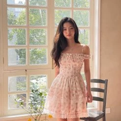 Mummy Cat Summer 2022 Pure Romance Floral Princess Dress