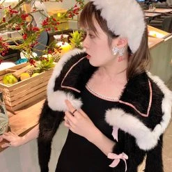 [Premium Selected Brand] Sakura Earl Grey Dress Set By Designer Arilf