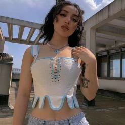 Ricchie New Arrivals [Handmade] Snow Angel Corset