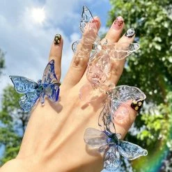 Peiliee Shop The Moment Of My Life Hand Crafted Glass Butterfly Ring 19 Peiliee Shop The Moment Of My Life Hand Crafted Glass Butterfly Ring