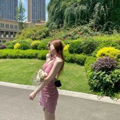 Arilf New Arrivals Barbie Girlfriend Bodycon Mini Dress