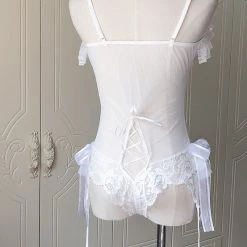 [Handmade Lingeries] Dream In Swan Feather Body Lingerie New Arrivals