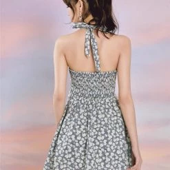 Mummy Cat Daisy Days Gingham Mini Dress