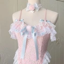 SSS [Last Chance] Girlish Aroma Handmade Lace Body Lingerie New Arrivals