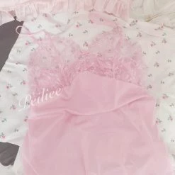 Peiliee Shop New Arrivals [Limited Edition] Yuki No Sakura Lingerie Dress