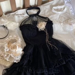 My Favorite 2022 Lost In Rose Land Romantic Mini Dress