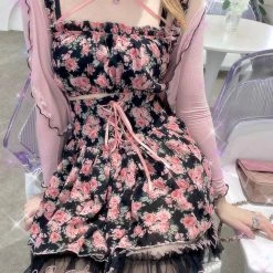 [Premium Selected] Rozen Maiden Floral Set Mini Dress (designer Arilf) New Arrivals