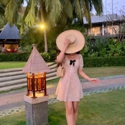 Boss JIA [Premium Selected] My Favorite Season Floral Mini Dress