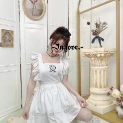 Peiliee Shop X Summer Joy [Exclusive To PeilieeShop] Angel Doll Cotton Dress