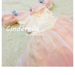 Customized [Tailor Made] Cinderella Pink Dance Ball Party Dress [Premium Selected]