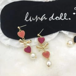 Peiliee Shop New Arrivals [Pillow] Luna Doll Sakura Cocoa Home Wear Set