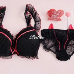 Japanese Lingerie [Cosplay Lingerie ] Sweet Devil 3D Wings Bra Set